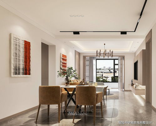 昂品國(guó)際設(shè)計(jì)劉念 首鋼貴州之光130平米公寓室內(nèi)裝修設(shè)計(jì)作品賞析